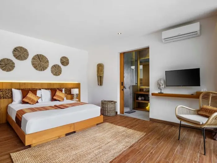A private room at the villa